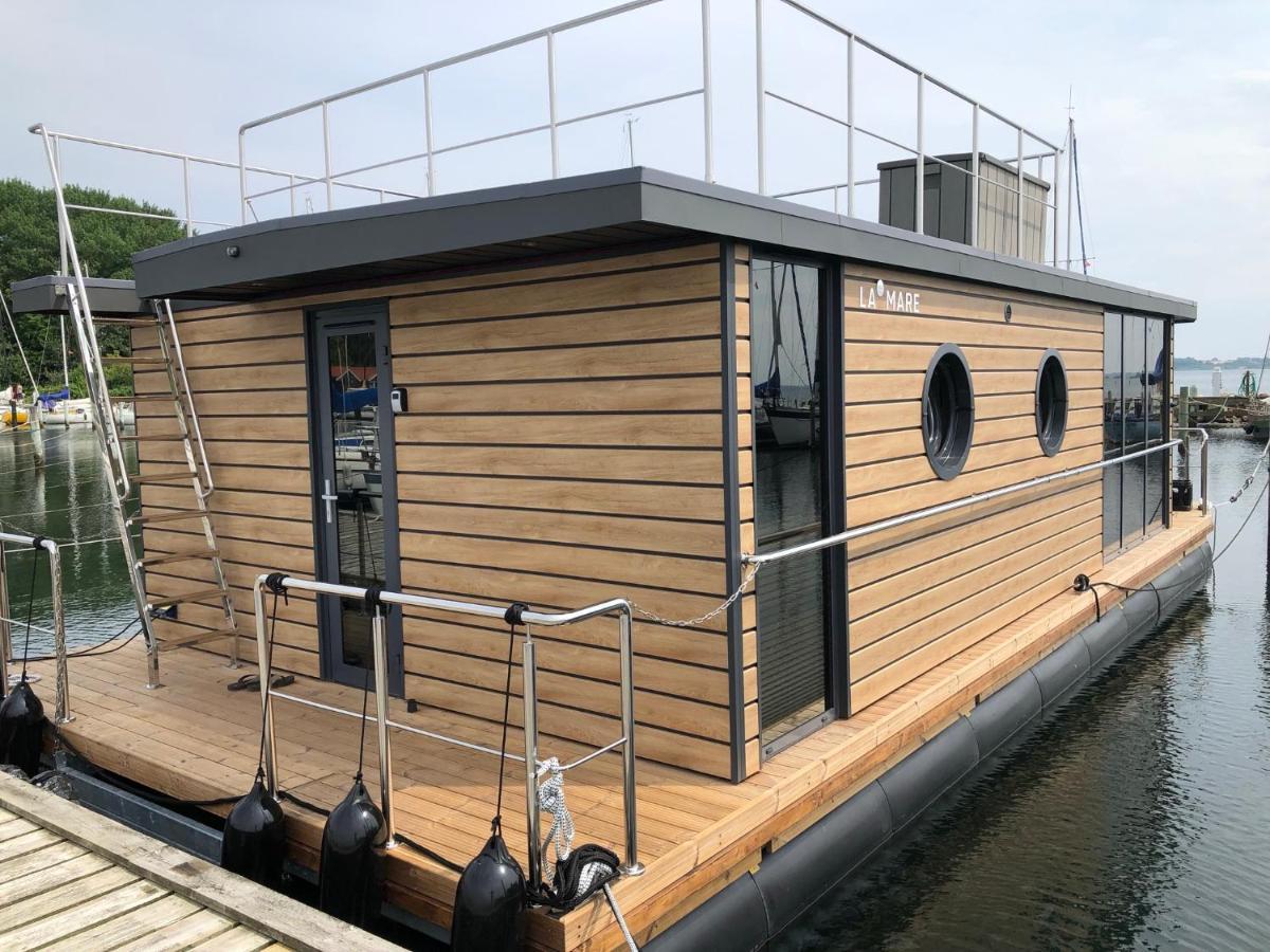 Hausboot-Lafe Flensburger Foerde Egernsund Exterior foto